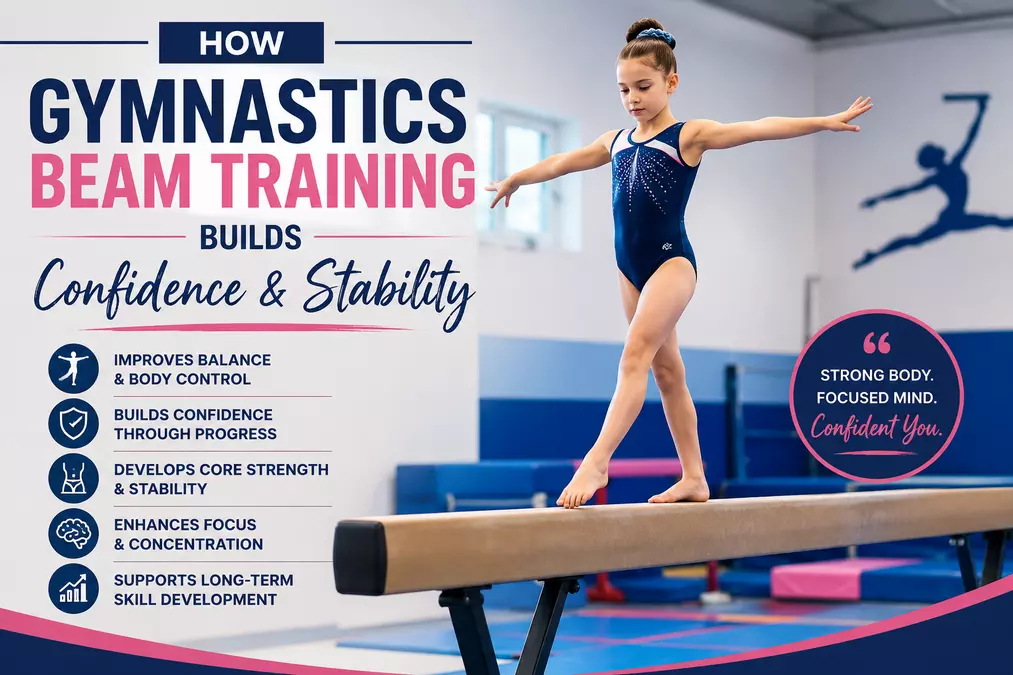 How Gymnastics Beam Training Builds Confidence and Stability