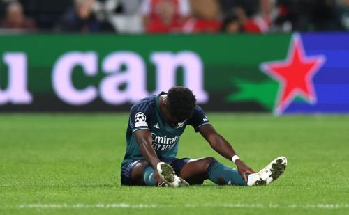 Saka Injury Against Lens ‘A Worry’ For Arsenal, Says Arteta