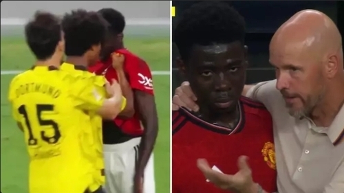 Erik ten Hag Hauled Off Man United Youngster After 36 Minutes And Taught Him A Lesson