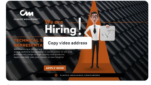 Roof Product Sales Rep Wanted