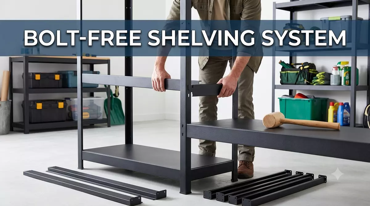 Bolt Free Shelving System vs Traditional Shelving: Which Is Better?