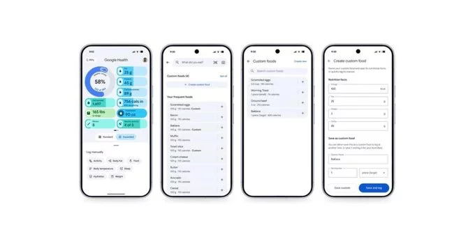 Google Health 5.04 Update: Custom Food Logging and More Fixes