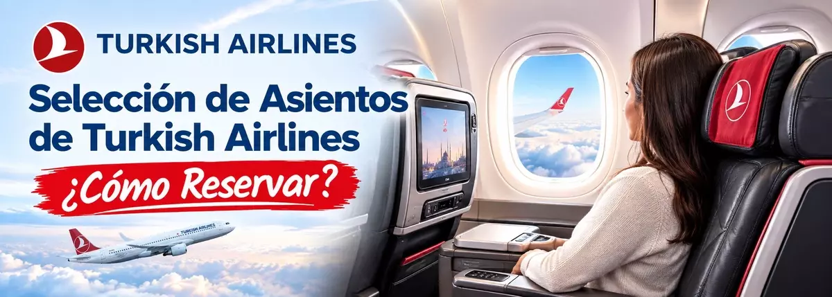 Seleccion de asientos de Turkish Airlines: Cómo Seleccionar un Asiento