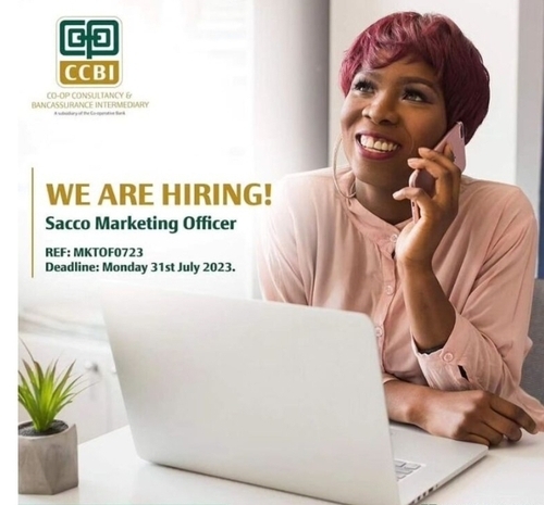 CCBI Hiring Marketing Officer