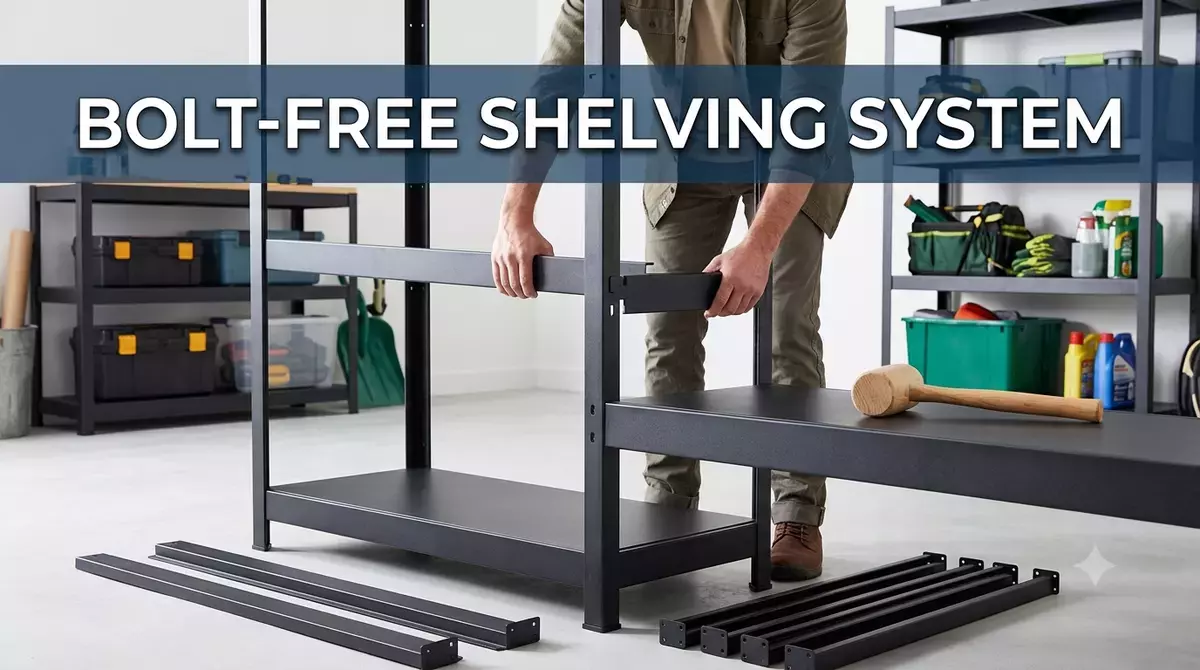 Bolt Free Shelving System vs Traditional Shelving: Which Is Better?
