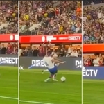 Arsenal Fans Fume At Ronald Araujo As He Completely Takes Out Gabriel Jesus With Reckless Tackle
