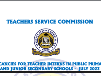 Teachers Service Commission Recruiting 20,000 Teacher Internship Posts