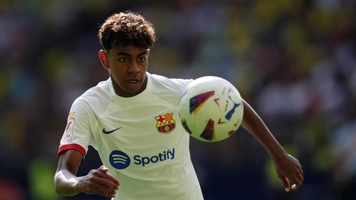 Spain Coach Has 'Blind Confidence' In Barca Teen Yamal