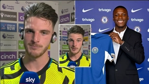 Declan Rice Gives Hilarious Response Over Losing His British Transfer Record To Moises Caicedo