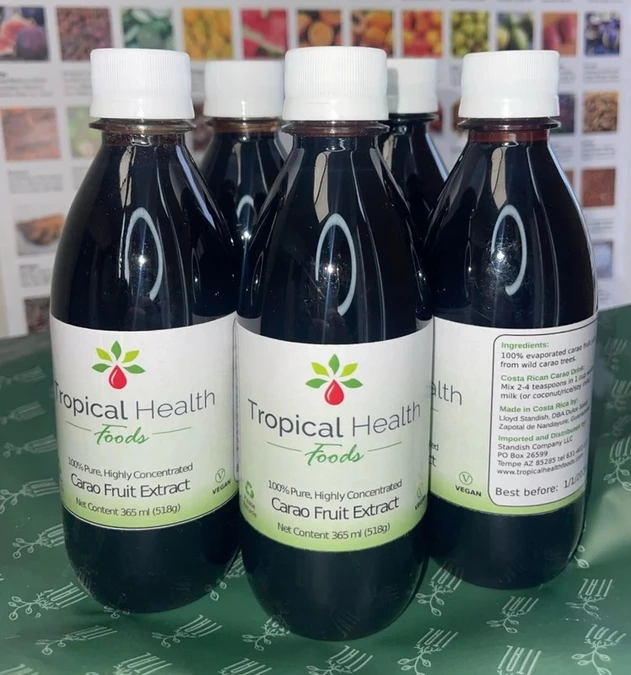 Carao Fruit Extract: Taste and Texture Information