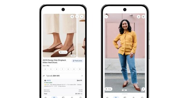 Google’s AI Try-On Imagines Shoes