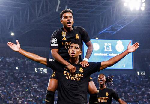 Bellingham Stars Again As Real Madrid Down Napoli Away