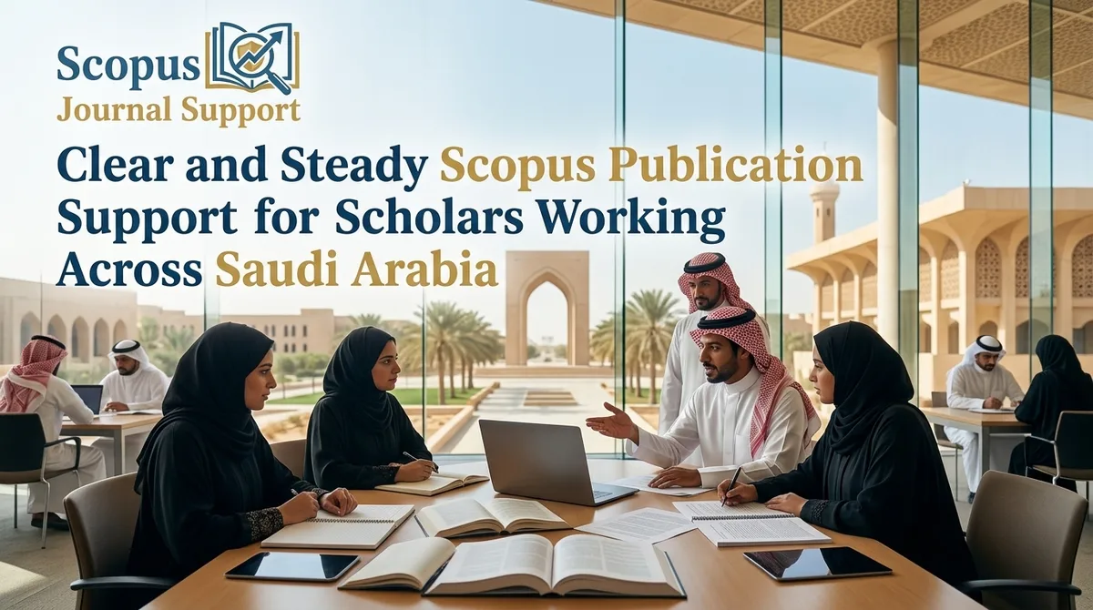 Clear and Steady Scopus Publication Support for Scholars Working Across Saudi Arabia