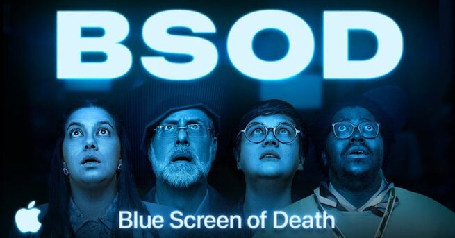 Apple Turns BSOD Chaos Into Anti-PC Ad