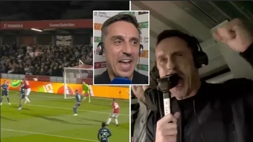 Gary Neville Was On Co-Commentary For Salford City's Win Over Leeds, Fans Think He Was Insufferable