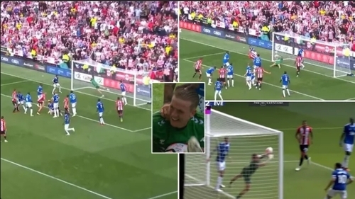 Jordan Pickford Makes Unbelievable Triple Save