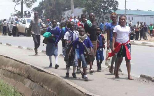 Azimio mass action: Learning Halted, As Demonstration Takes Toll On Nairobi