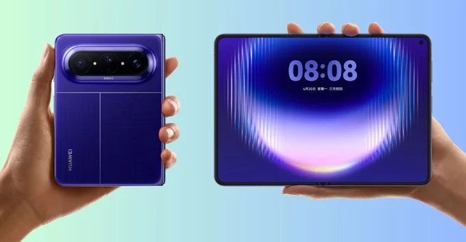 Huawei Wide Foldable Debuts First, Beating Rivals