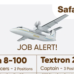 Safarilink Job Opportunity: DASH 8 -100 First Officers & C208 B Caravan Captains Wanted