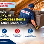 Attic Cleanout Services | Handling Heavy & Bulky Items