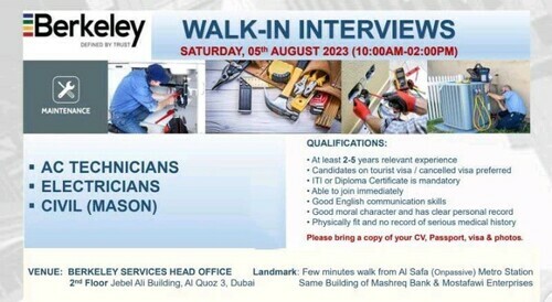 Berkeley Services Job Vacancies 2023: Opportunities for Job Seekers
