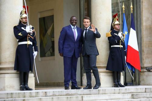 Ruto Holds Talks With France President Macron