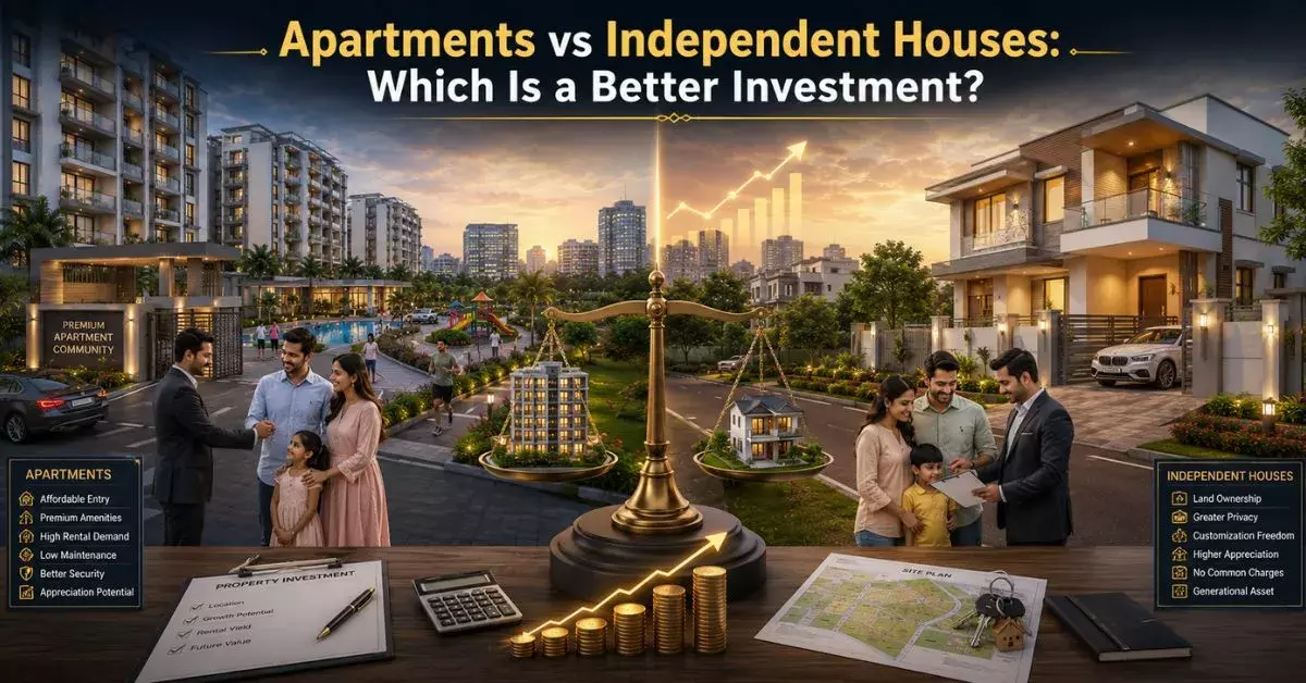 Apartments vs Independent Houses: Which Is a Better Investment?