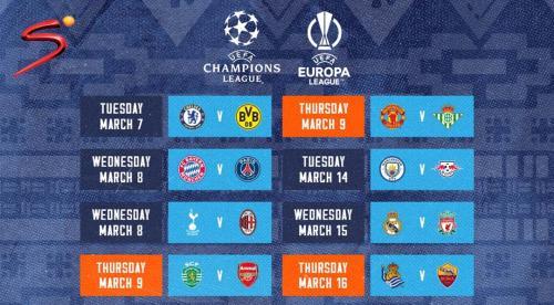 All to Play For In UEFA Champions League, Europa League