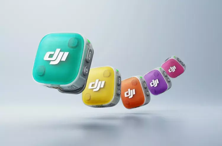 DJI Mic Mini 2: Colorful Covers and Voice Presets for Clearer Audio