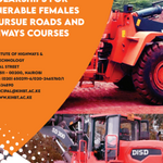 Scholarship For Vulnerable Females To Pursue Roads And Highway Courses