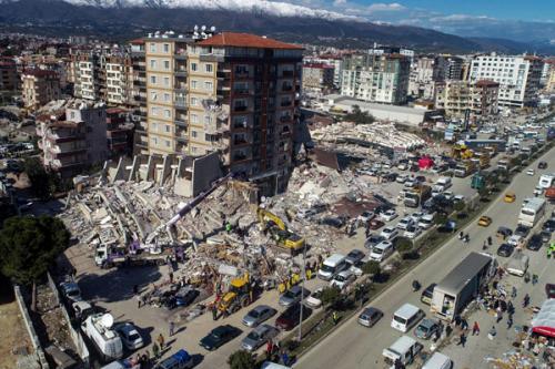 Turkey, Syria Quake Death Toll Tops 16,000 As Cold Compounds Misery