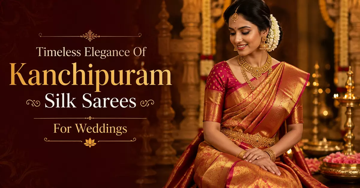 Timeless Elegance Of Kanchipuram Silk Sarees For Weddings