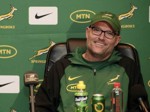 Nienaber Understands Risks Involved With Boks’ 7-1 Bench