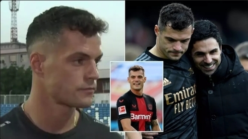 Granit Xhaka Explains Why He Left Arsenal For Bayer Leverkusen