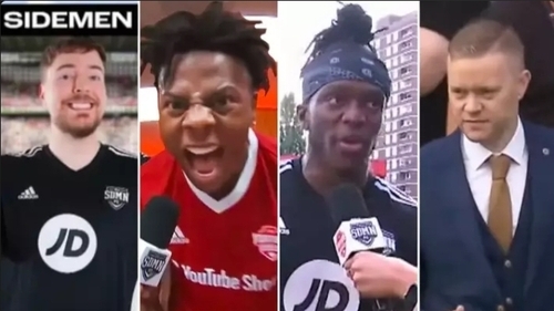Sidemen FC Vs YouTube Allstars Charity Match 2023 LIVE: Lineups And Latest Team News
