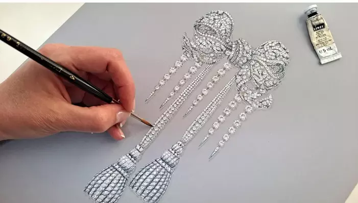 Want A Career In Luxury? Consider Becoming A Jewelry Gouache Artist