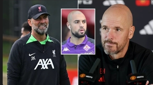 Jurgen Klopp Has Held 'Private Talks' With Sofyan Amrabat As Liverpool Look To Hijack Man Utd Transfer