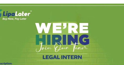 Lipalater Hiring Legal Intern