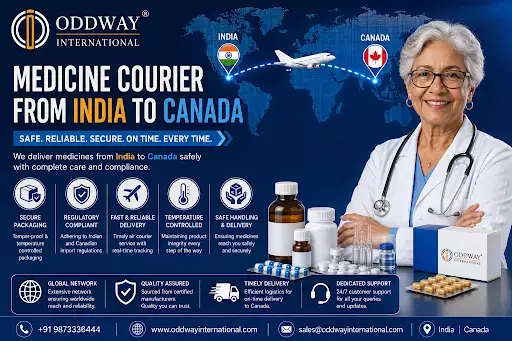 Medicine Courier From India to Canada: Strengths for Buyers - Oddway