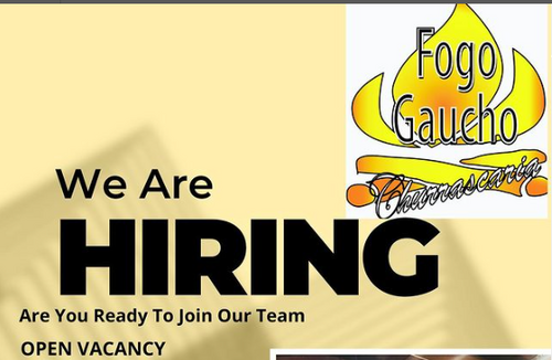 4 Vacancies Open At Fogo Gaucho Restaurant