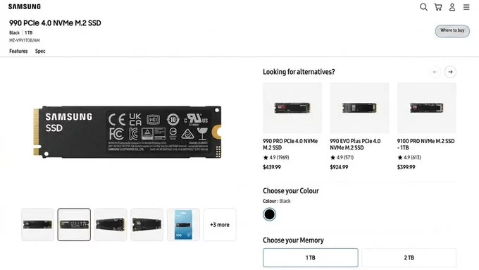 Samsung Budget PCIe 4.0 SSD: Flagship Speeds at a Lower Price