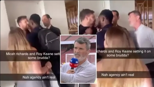 Roy Keane Allegedly HEADBUTTED By A Fan At The Emirates