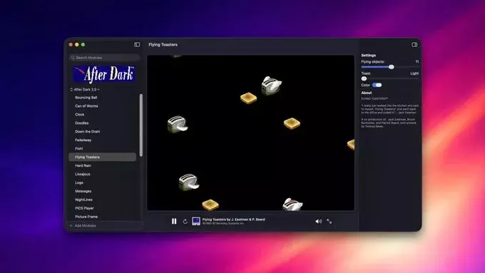Bring Back 90s After Dark Screen Savers on Modern Mac