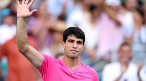 Alcaraz Powers Into Last 16 At Miami, Ruud Ousted