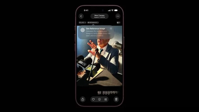 Apple Explains How Reference Image Proves a Photo Is Real