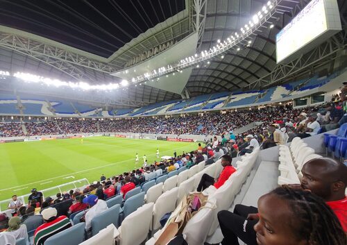 Coach Firat, Skipper Olunga Sing Praises Of Kenyans In Qatar After Massive Doha Support