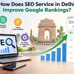 How Does SEO Service in Delhi Improve Google Rankings?