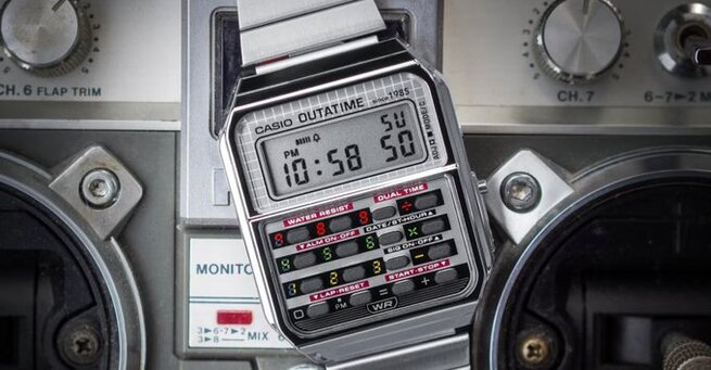 Casio Revives Its Iconic ‘80s Calculator Watch