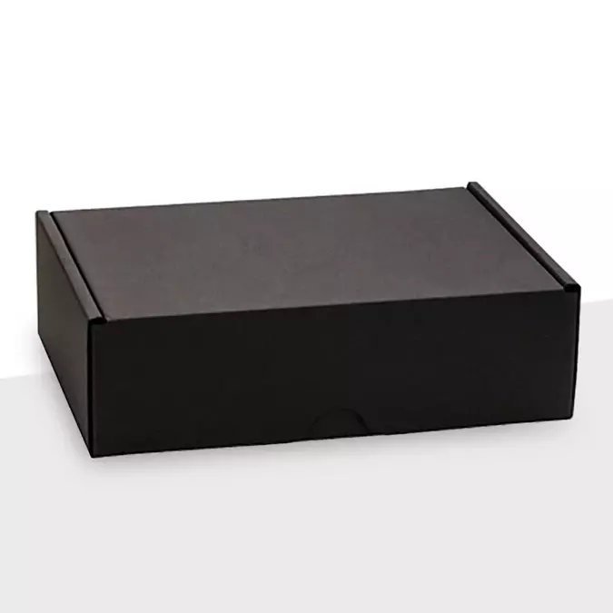 Black Mailer Boxes for Ecommerce Packaging USA