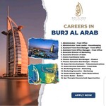 Careers In Burj Al Arab: Find Amazing Careers In Burj Al Arab With Job Vacancies 2023